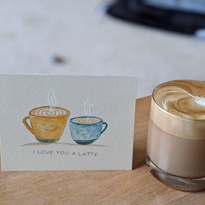 Eu te amo um café com leite