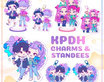 KPOP Park Dates Acrylic Standees And Charms