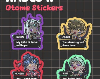 Pegatinas otome de Hades II