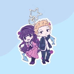 Sweet Flower Acrylic Charm