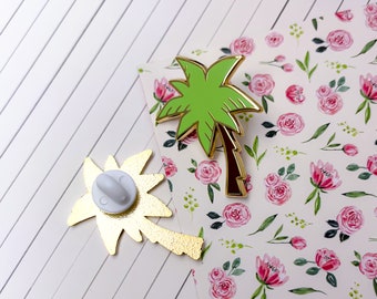 LAST CHANCE!! Skate Forever Anime Small Palm Tree Mini Filler Enamel Pin