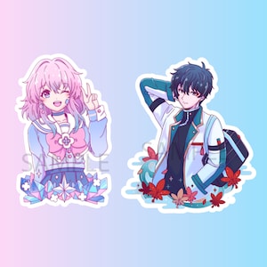Honkai Star Rail School Vinyl Stickers