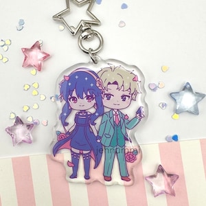 Undercover Couple Acrylic Charm
