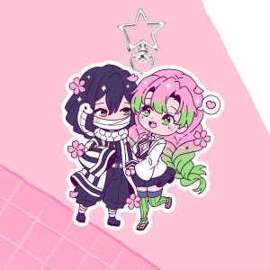 Love and Serpent Acrylic Charm