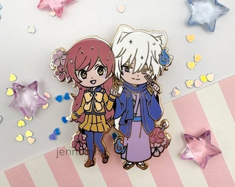 Goddess & Servant Enamel Pin
