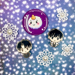 Last Chance! ORV Extra Chibi Head Enamel Pins