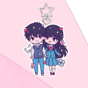 LAST CHANCE Shy Lovers Acrylic Charm