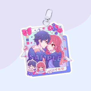 Social Media Miyahori Acrylic Charm