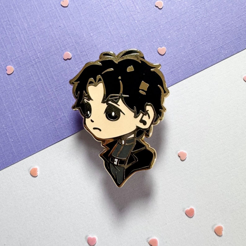 Reader Chibi Enamel Pins - Etsy