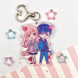 Gamer Girl and Boy Acrylic Charm