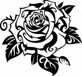 Rose svg | Etsy