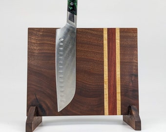 Magnetic Knife Holder - Walnut, Purple Heart, Maple