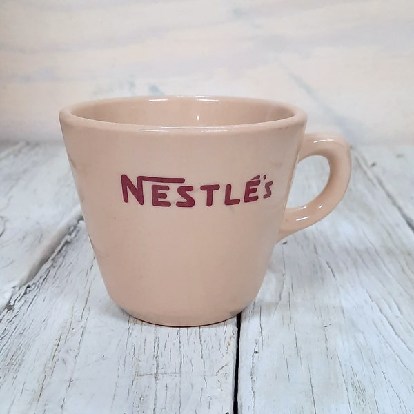 Vintage Nestles Hot Cocoa Ceramic Mug Inca Ware