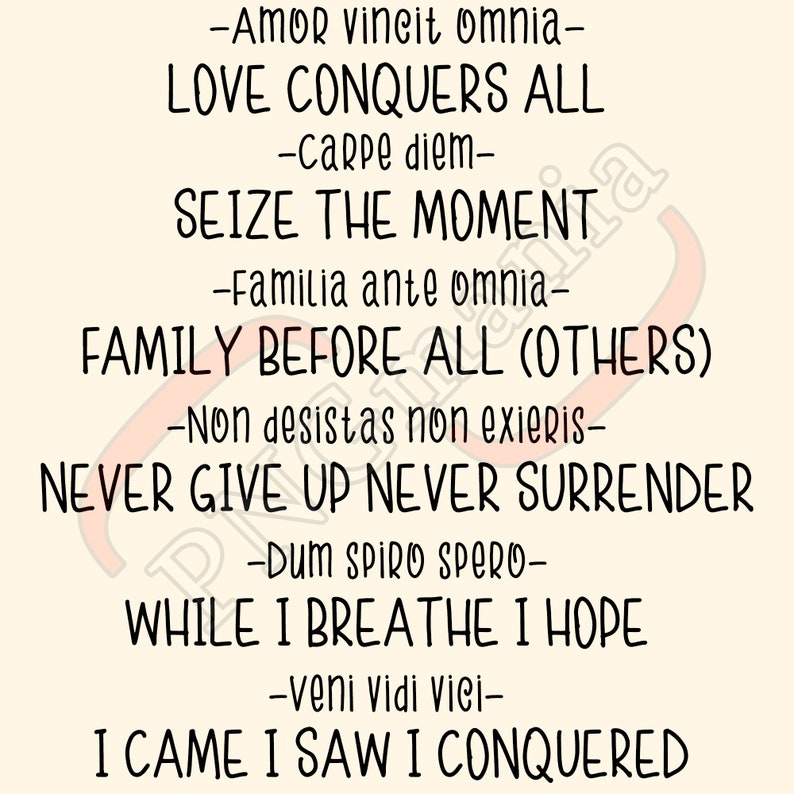 BUNDLE Latin Phrases SVG Latin PNG Jpg Latin Shirt Print - Etsy