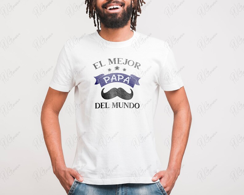 El Mejor Papá Del Mundo Spanish Quote Best Dad PNG SVG JPG - Etsy