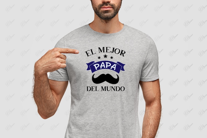 El Mejor Papá Del Mundo Spanish Quote Best Dad PNG SVG JPG - Etsy