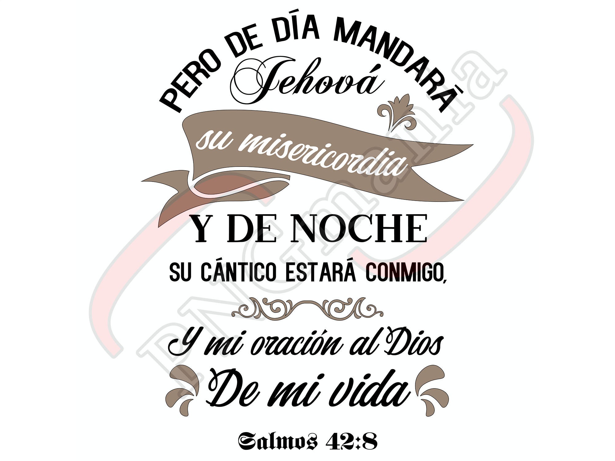 Salmo 23 SVG PNG Jpg Pdf El Señor Es Mi Pastor Spanish -  Norway