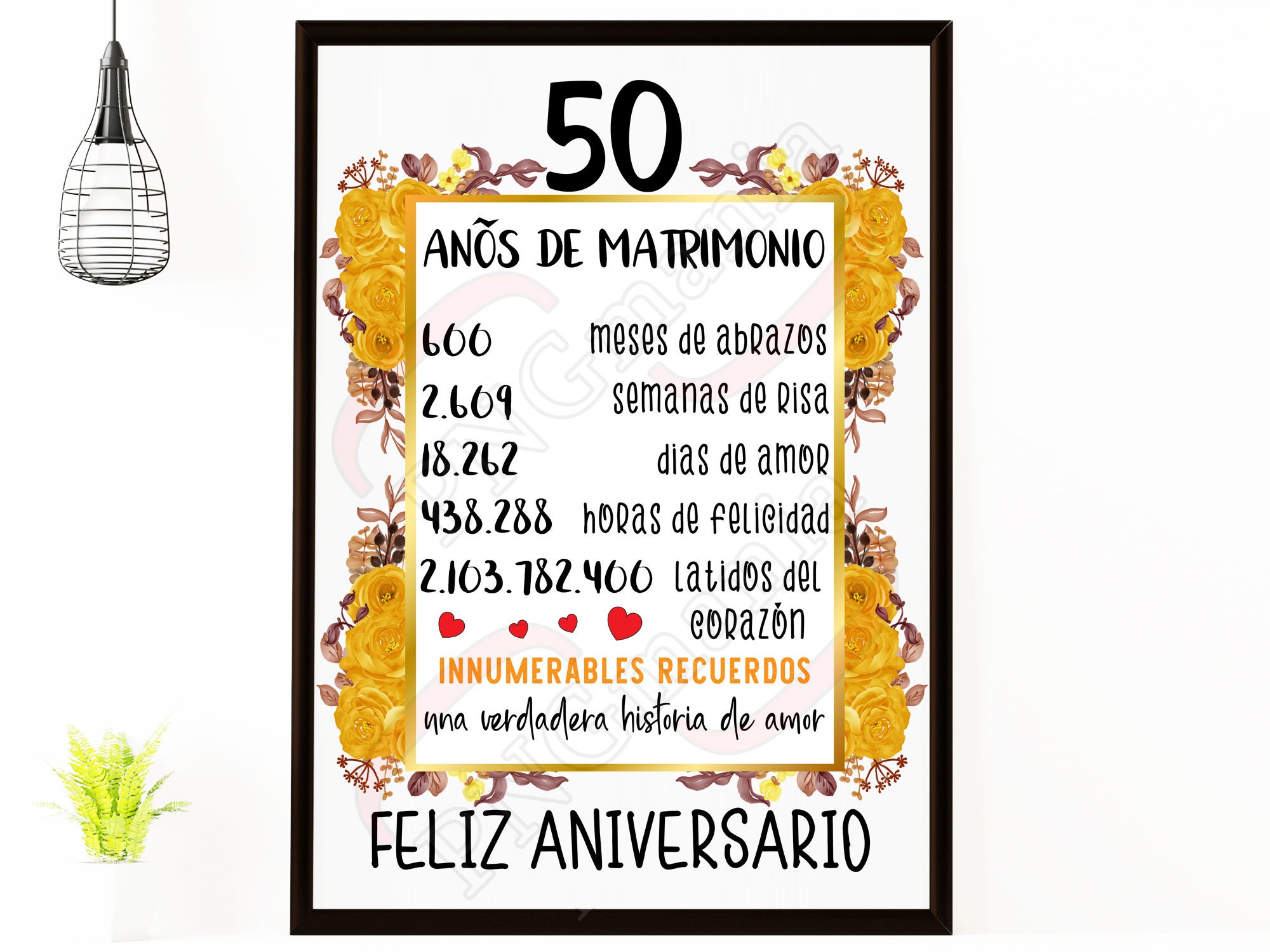 Compare prices for Regalos 50 Años Hombre Mujer Original Decoración across  all European  stores