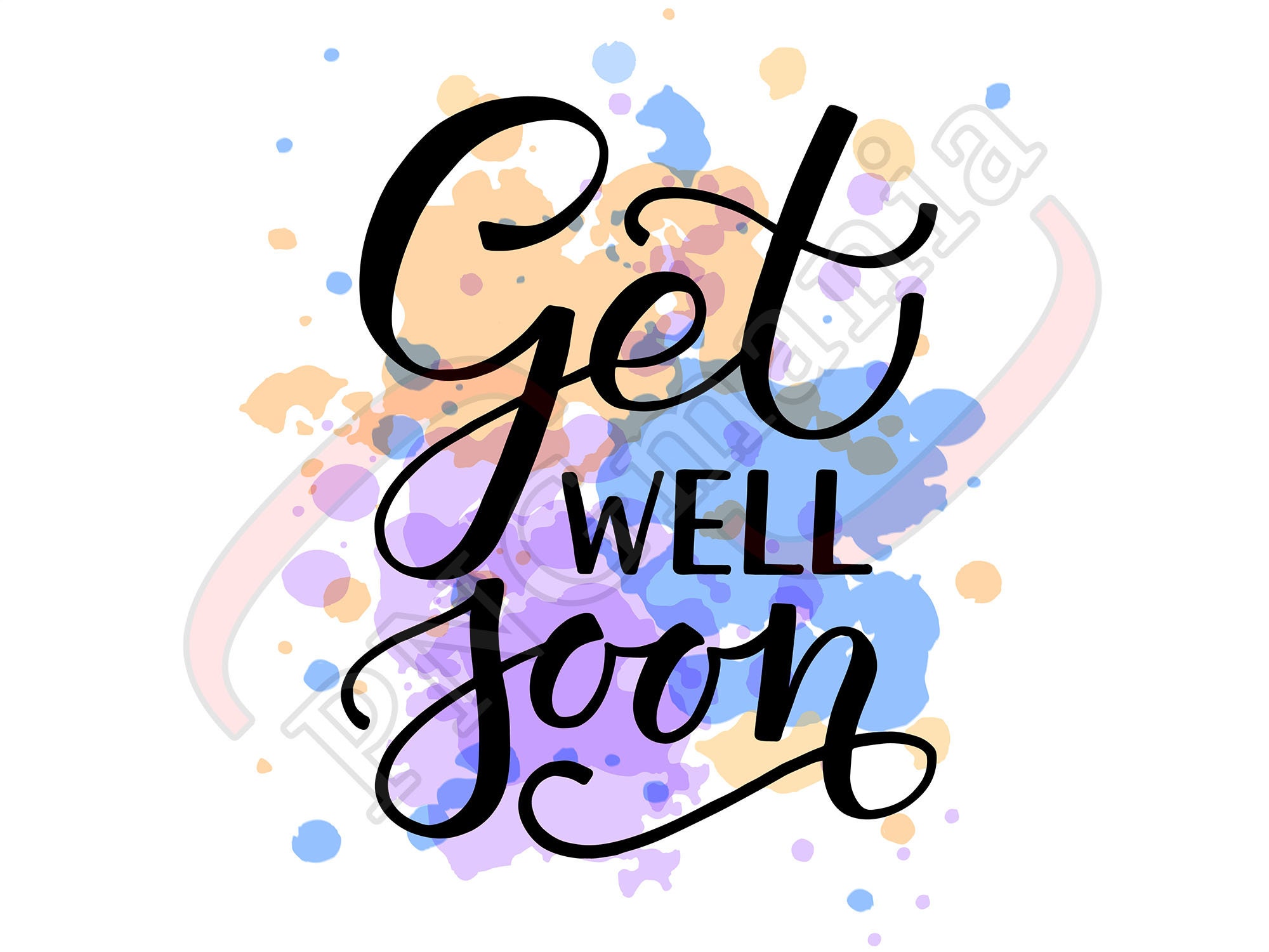 Feel Better Clipart - Etsy