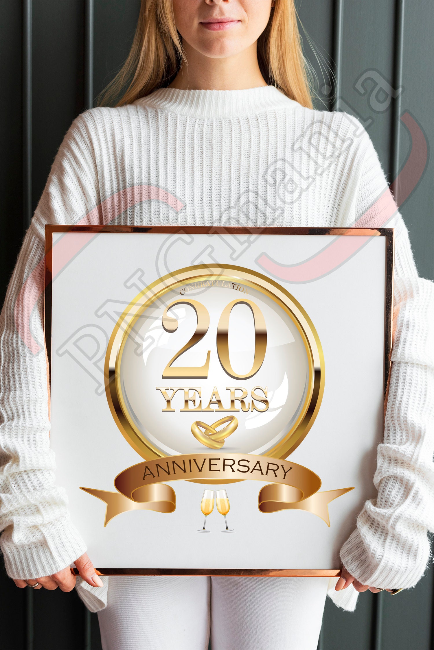 20 Jahre Jubiläum PNG Hochzeitstag PNG JPG pdf Jubiläum Etsy