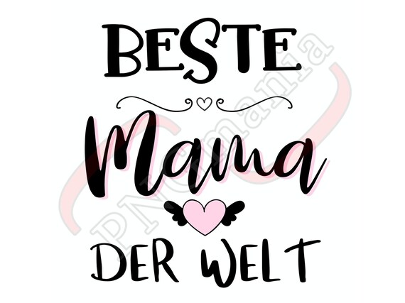 Spruch Für Die Beste Mama Der Welt www.etsy.com