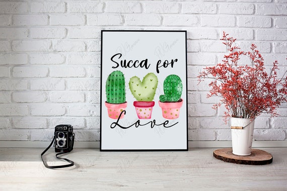 Succa for Love PNG, JPG, PDF, Love Quote, Arte digital Impresión de camisa,  Diseño de taza, Tarjeta de felicitación Descargar, Transferencia de  sublimación, Imprimible -  México