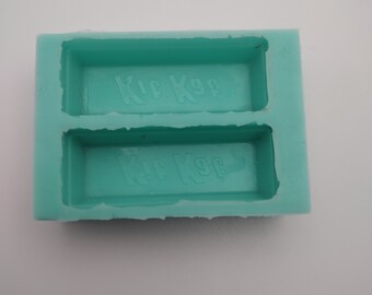 Mini Kit Kats - Silikonform-Faux Fake Bake-Ton, Harz, Seife, Kerze, Gips, Fondant oder Backform-Zwei Formen-Stile verfügbar