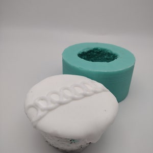 Cupcake-Silikonform-Faux Fake Bake-Clay, Harz, Seife, Kerze, Gips, Fondant oder Backform-Zwei Formen verfügbar