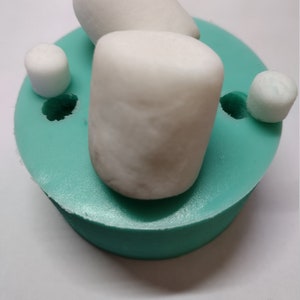 LargeandSmall Marshmallows-SiliconeMold-Faux Fake Bake-Clay,Resin,Soap,Candle,Plaster,Fondant,ConcreteorBakingMold-Two Mold Styles Available