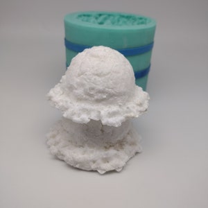 Double Ice Cream Silicone Mold-Faux Fake Bake-Clay, Resin,Soap,Candle,Plaster, Fondant or BakingMold-Two Mold Styles Available