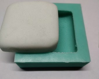 Square Marshmallow -Silicone Mold-Faux Fake Bake-Clay, Resin,Soap,Candle,Plaster, Fondant or BakingMold-Two Mold Styles Available