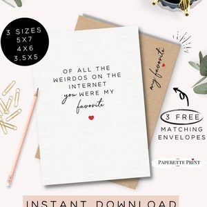 Anniversary Card Printable, Digital Card, Happy Anniversary for Husband, Funny Rude Card, Instant Download, Card For Husband/Wife, Cute Card