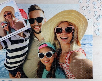 Custom Puzzle With Your Photo | Create Personalized Jigsaw Puzzle With 500, 1000 or 2000 Pieces | Turn Any Picture Into Custom Puzzle