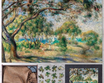 Rompecabezas de madera para adultos Renoir 'Bois de la Chaise'