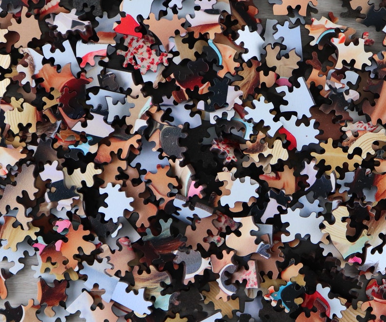 Unique wooden jigsaw puzzle personalized with your photo. Perfect for gift-giving or as a keepsake, this custom puzzle makes any occasion extra special with its beautiful and durable design.
