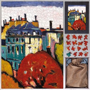 Landscape, Paris Wooden Jigsaw Puzzle By Henry Lyman Saÿen. Wooden Jigsaw Puzzle For Adults - 35, 108, 250, 500, 750 or 1000 pieces.