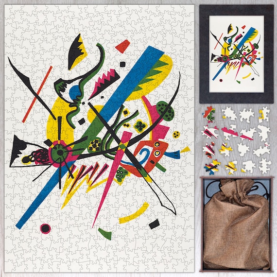 Puzzle 500 Pièces - 'Variegation In The Triangle' De Vassily Kandinsky - Éditions TeNeues - Neuf