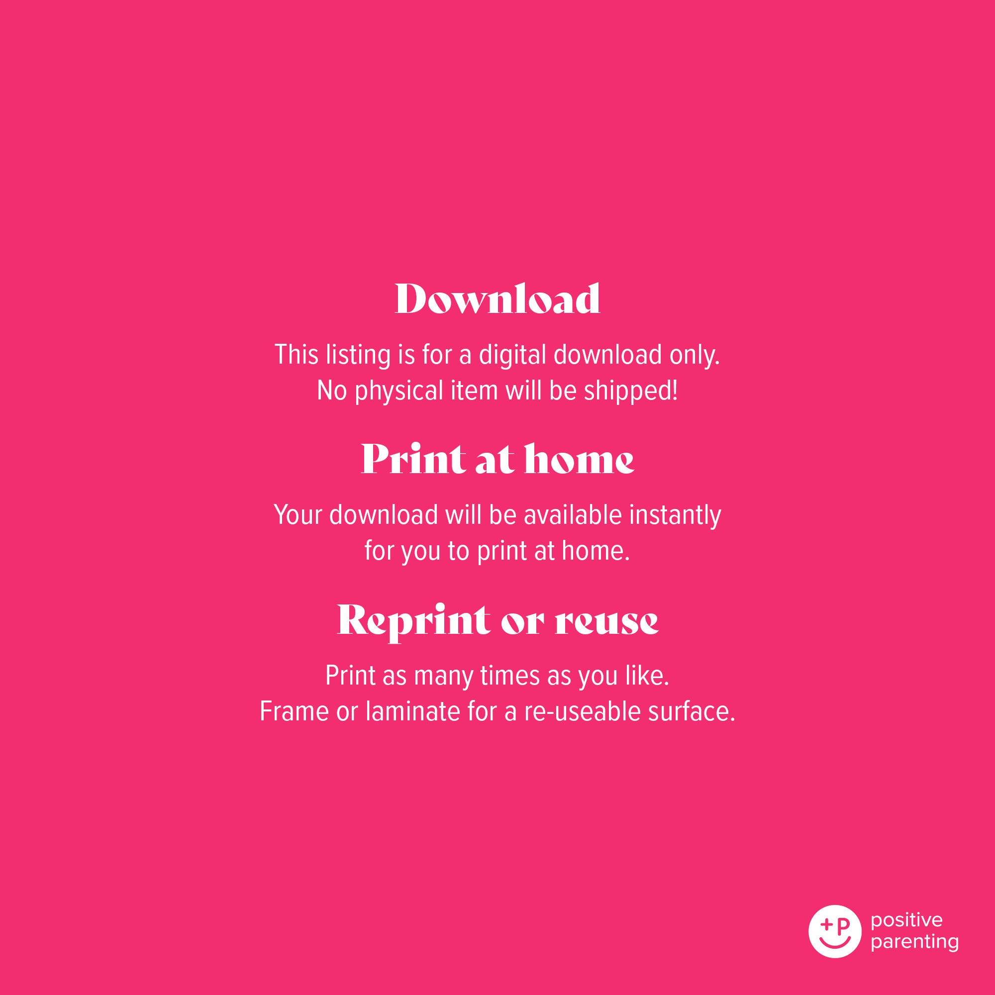 Positive Discipline Tool - Routine Chart for Kids / Morning & Evening ...