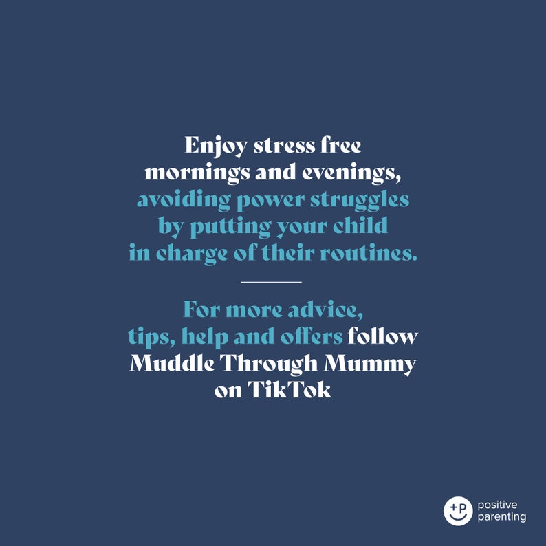 Positive Discipline Tool - Routine Chart for Kids / Morning & Evening ...