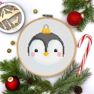 Christmas Bauble / Ornament Cross Stitch Pattern / Digital PDF Download / Instant Download