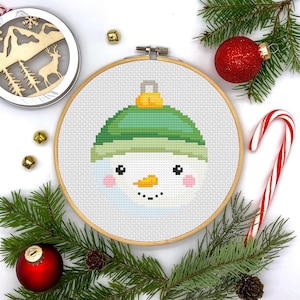Christmas Bauble / Ornament Cross Stitch Pattern / Digital PDF Download / Instant Download