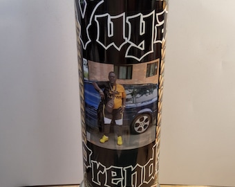 Money/Dollar Themed Photo Custom Handmade Personalized 20oz Tumbler