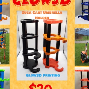 Zuca Cart Umbrella & Quick Stick Holder Disc Golf