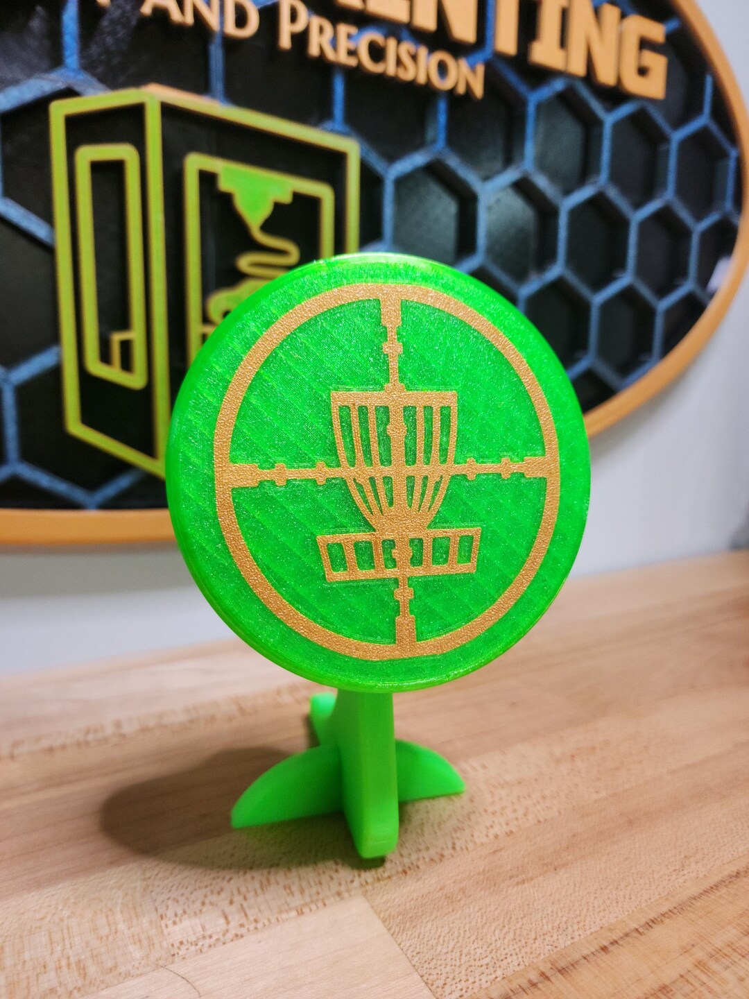 Disc Golf Mini Disc Target Etsy