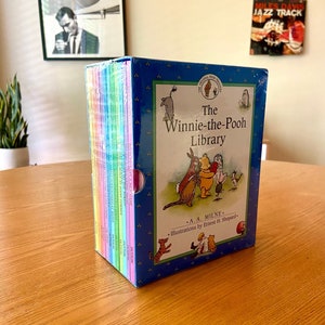 SEALED 12 Volume Slipcased Set, 2001: The Winnie-the-Pooh Library by A.A. Milne (Mint, Unopened)