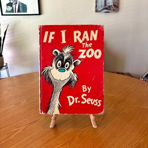 1.Auflage 1950: If I Run the Zoo von Dr. Seuss (Hardcover, gebraucht)