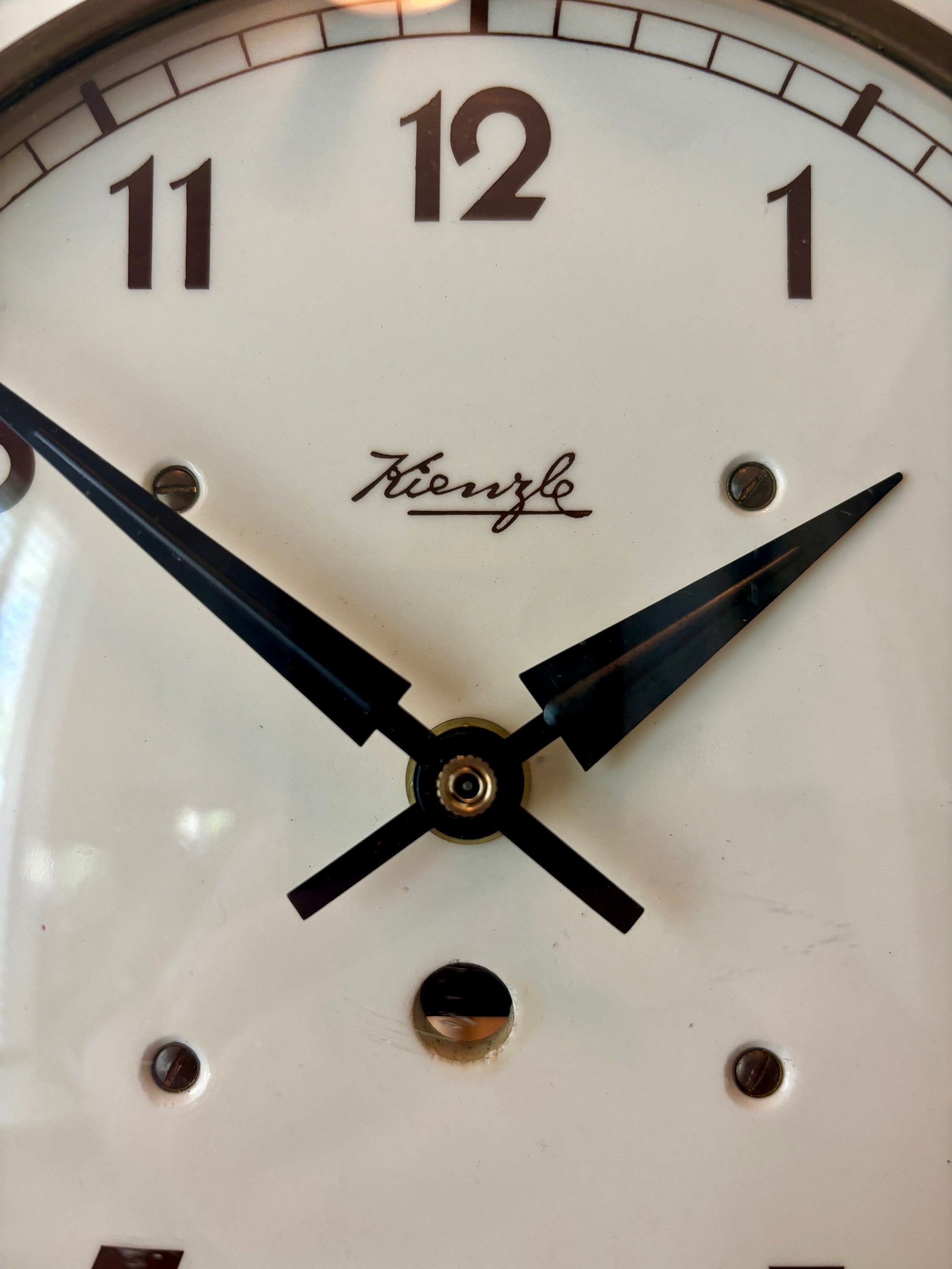 キンツレ アールデコ 木製クロック 1930年代 | VINTAGE WATCH