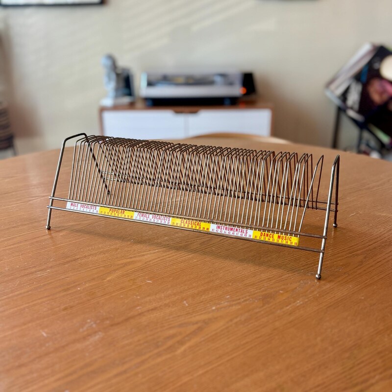 Wire Record Rack - Etsy