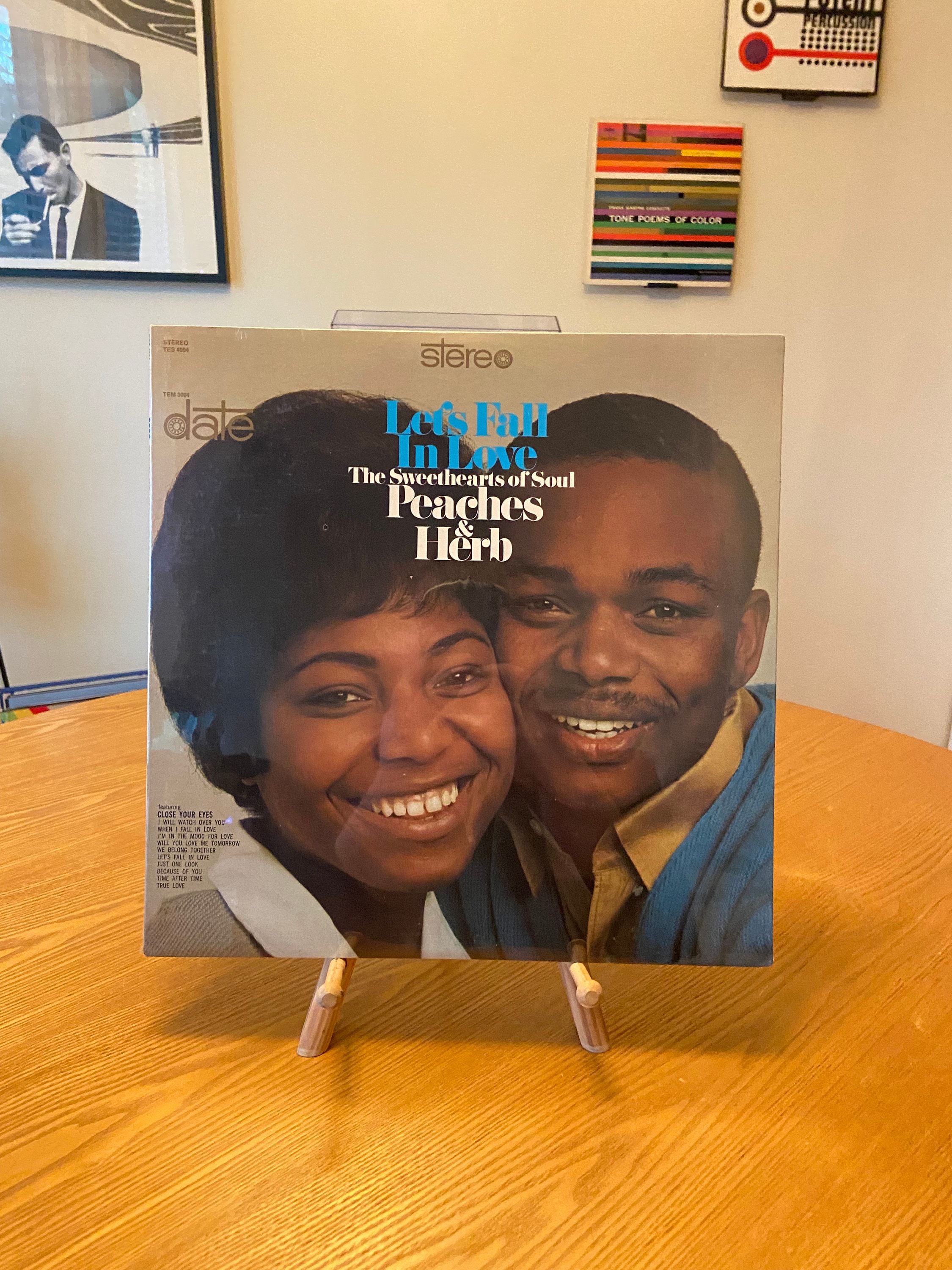 Let's Fall in Love - Peaches and Herb - Vintage vinyl album cover