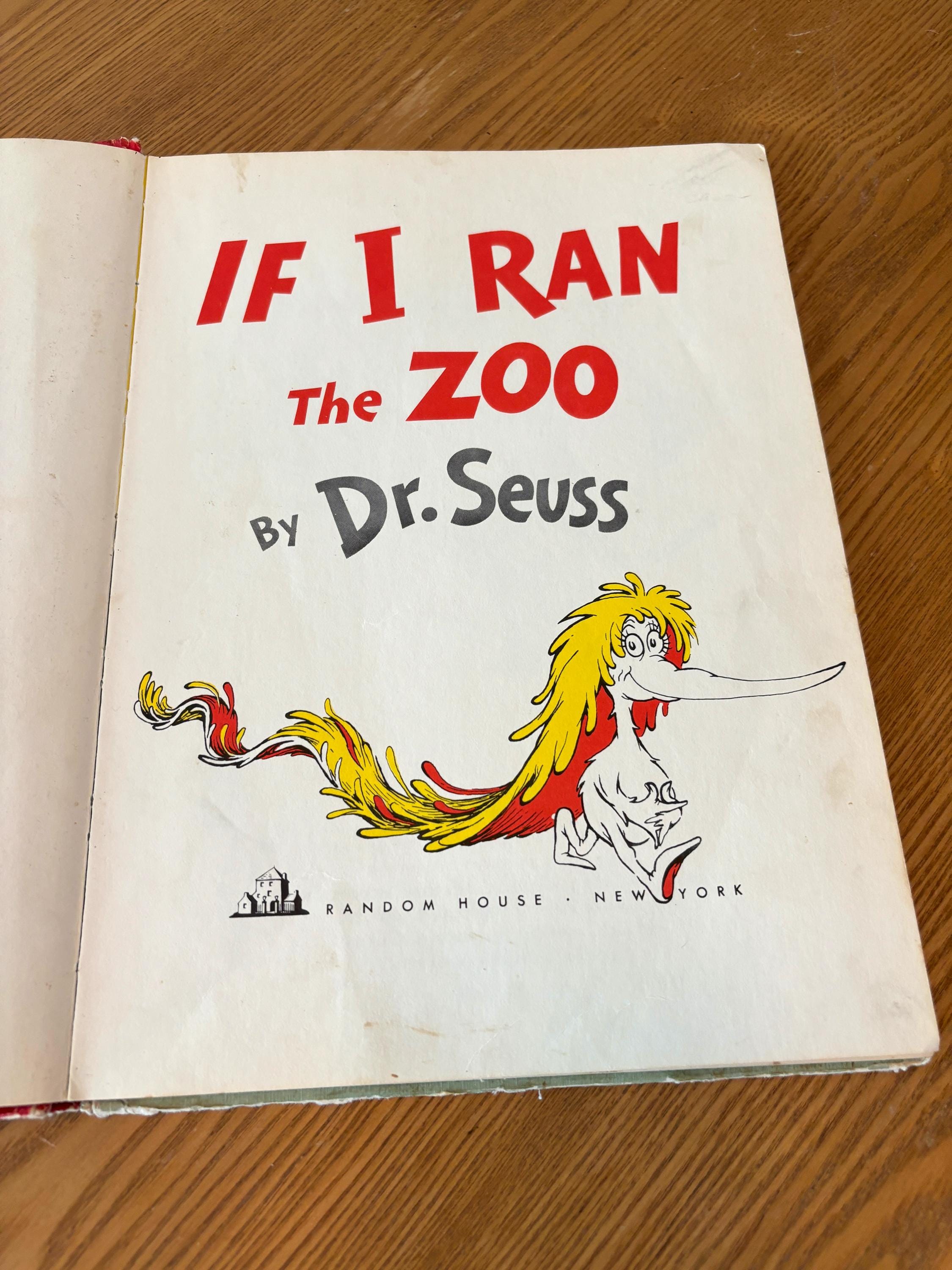 1st Edition 1950: If I Ran the Zoo by Dr. Seuss (hard Cover, Pre